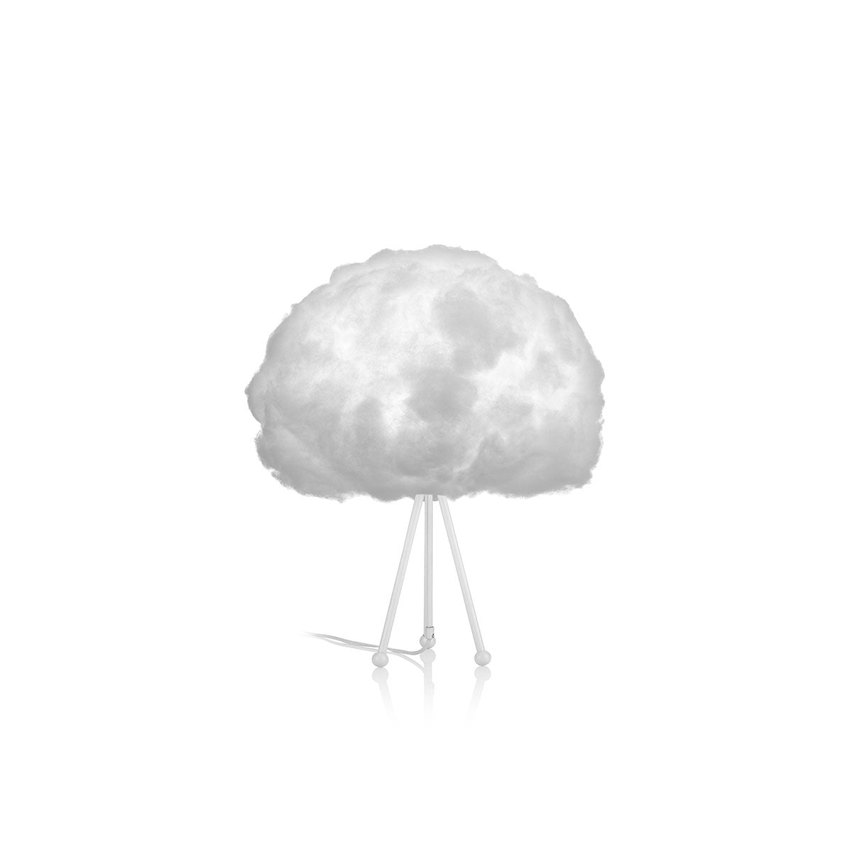 Bouffee Cloud Tischleuchte (ausziehbares Standbein: weiß) + Fernbedienung - Bouffee Cloud